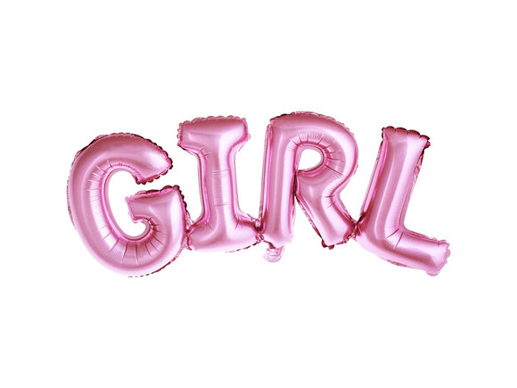 Fóliový balónek GIRL (1 ks)