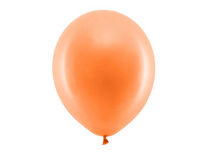 Jednobarevný set balónků oranžový (5ks)