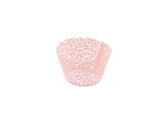 Košíčky na muffiny (12 ks) - růžové