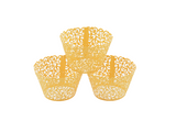 Košíčky na muffiny (12 ks) - zlaté