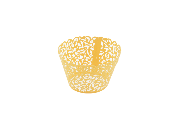 Košíčky na muffiny (12 ks) - zlaté