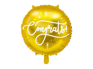 Fóliový balónek Congrats! (1 ks)