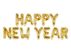 Fóliový balónkový nápis "Happy New Year"
