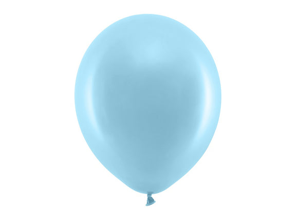 Jednobarevný set balónků modrý (5ks)