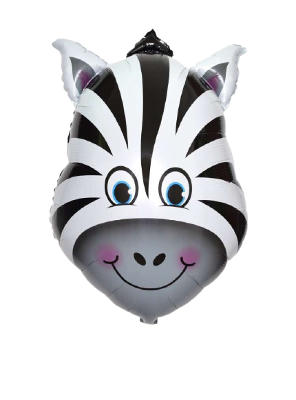 Balónek fóliový Zebra (1 ks)